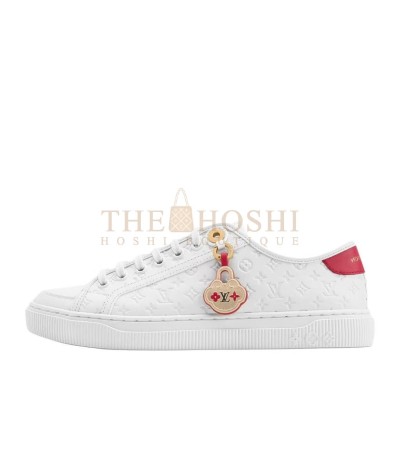 LOUIS VUITTON LV LAGOON LOW-TOP SNEAKERS WHITE LEATHER MASTER QUALITY